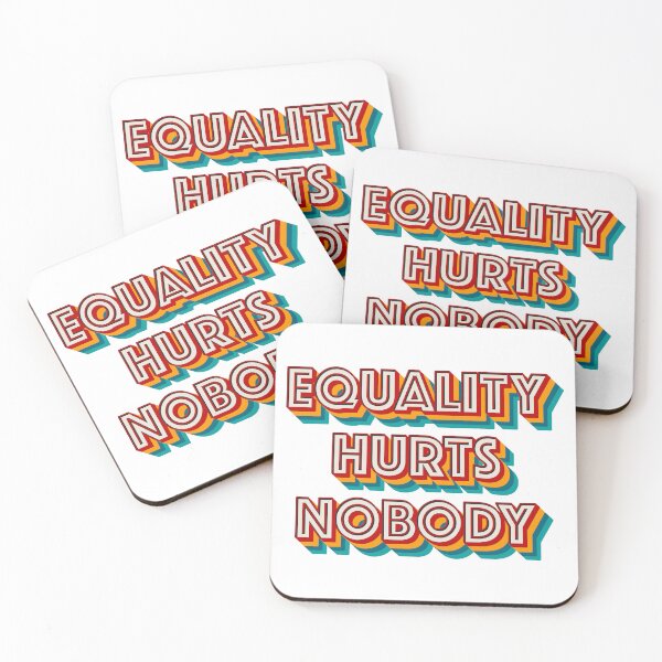 Item preview, Equality Hurts Nobody designed and sold by Texterns.