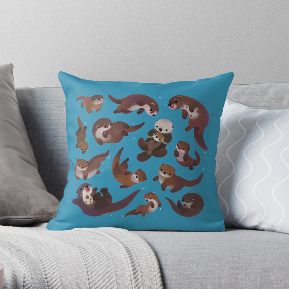 Item preview, Throw Pillow designed and sold by pikaole.