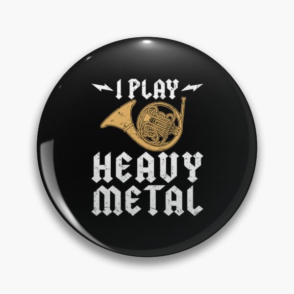 Item preview, Music Shirt  I Play Heavy Metal French Horn designed and sold by TanHoiBNe.