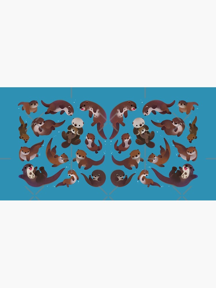 Thumbnail 5 of 5, Mouse Pad, Otter designed and sold by pikaole.