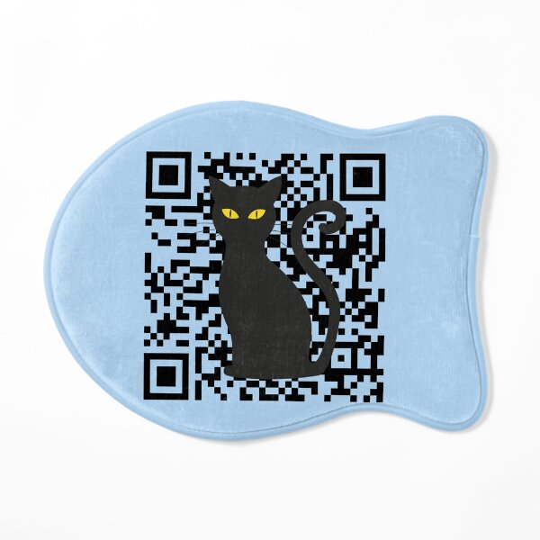 "Black Cat Peeking Qr Generator Qr Code Generator Qr Code Generator Qr