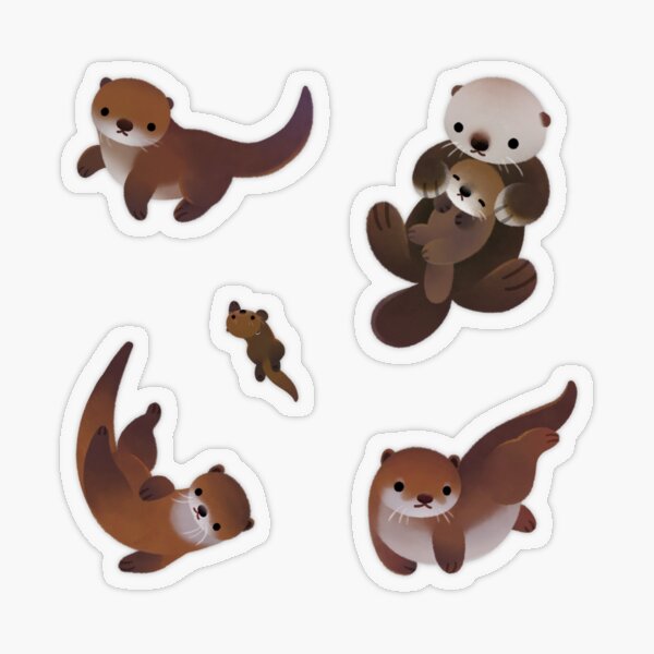 Item preview, Otter designed and sold by pikaole.