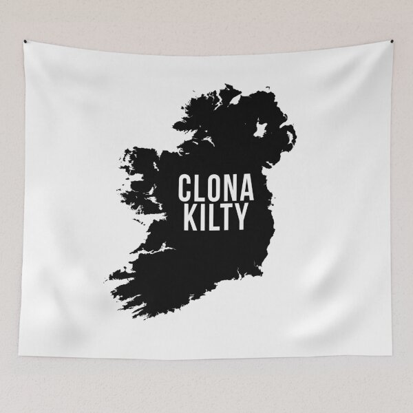 Item preview, Clonakilty, Ireland Silhouette designed and sold by CartoCreative.