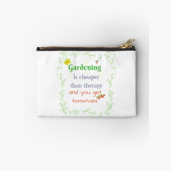 Item preview, Gardening is cheaper than therapy and you get tomatoes. designed and sold by thehomestead.