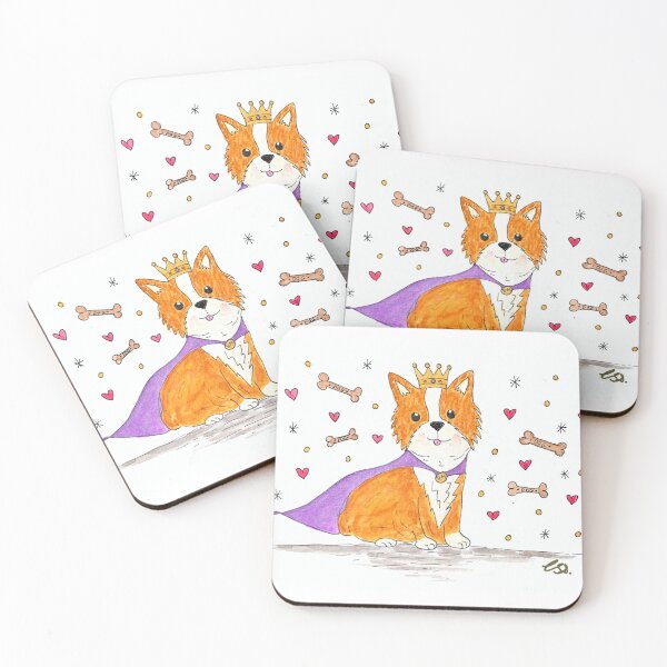 Item preview, Corgi Jubilee print  designed and sold by TigerLillieArt.