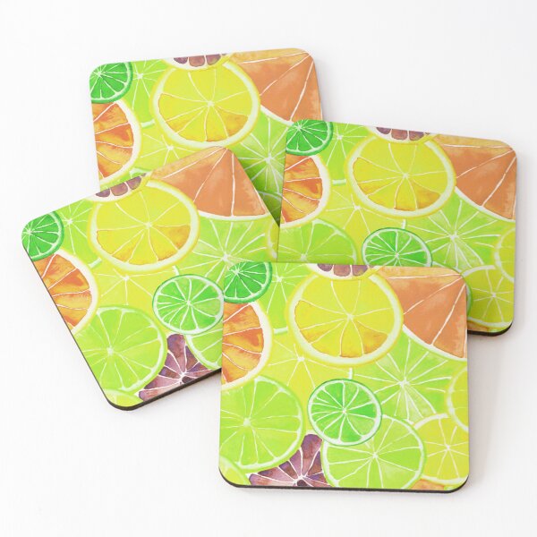 Item preview, Vibrant Lime Citrus Pattern designed and sold by Ann Umer.