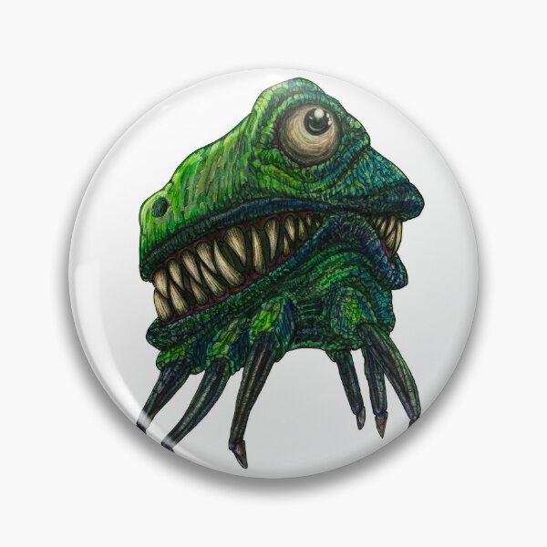 Item preview, One Eyed Crawley Green Monster Creature designed and sold by CreatureSketch.