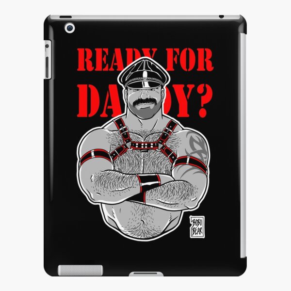 READY FOR DADDY - RED DETAILS iPad Snap Case