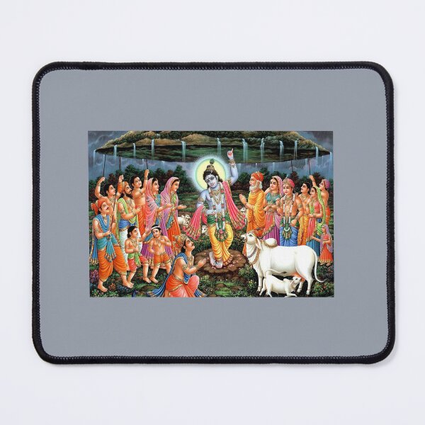 Item preview, Lord Shri Lord Krishna with Cow Hare Krishna  designed and sold by tanabe.