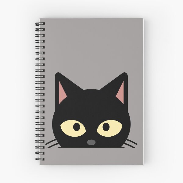 Item preview, Black Cat Peeking designed and sold by DiensDesign.