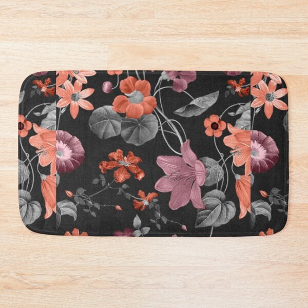 Item preview, Retro flower pattern phone wallpaper, vintage botanical background, remix from the artwork designed and sold by mj200.