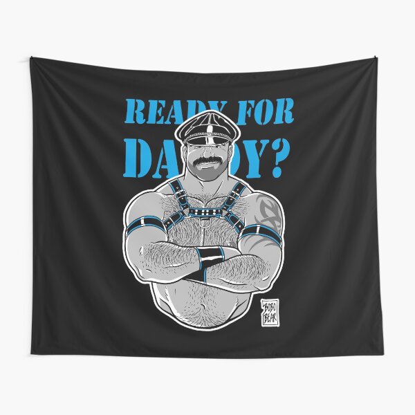 READY FOR DADDY - BLUE DETAILS Tapestry