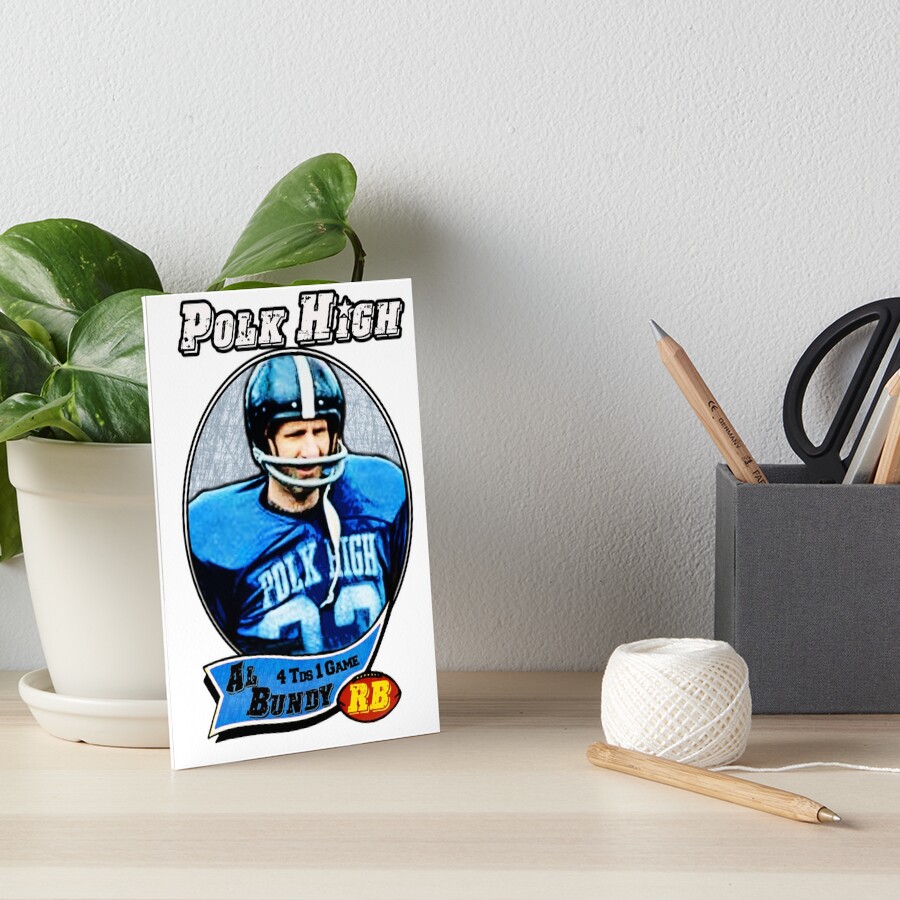 "Al Bundy Football card" Art Board Print by JTK667 | Redbubble