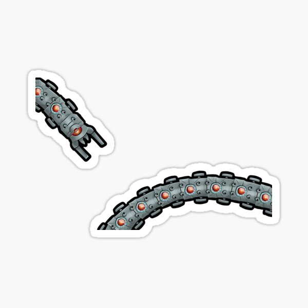 Item preview, Destroyer Worm Illustration designed and sold by GeekGasmShop.