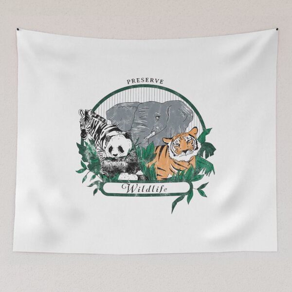 Item preview, Preserve Wildlife designed and sold by ZelfyNazary.