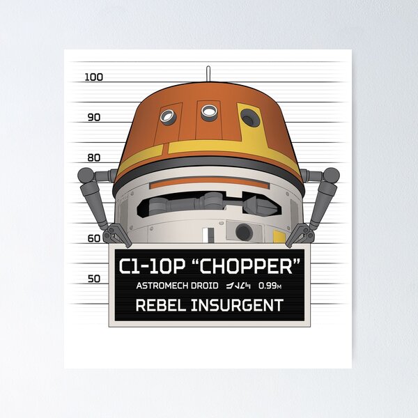 Vista previa del artículo con la obra «Rebel Droid», diseñado y vendido por AMV Designs.