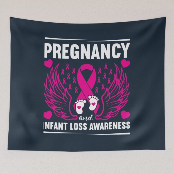 Item preview, Pregnancy Infant Loss Awareness Month Ribbon designed and sold by ZelfyNazary.