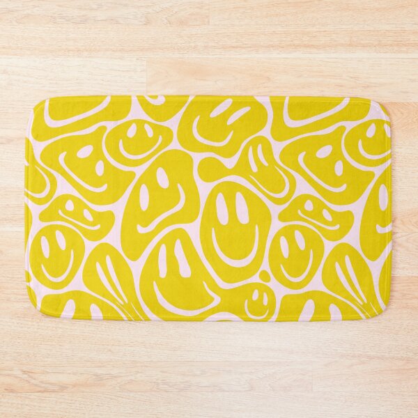 Item preview, Acid Melting Smiles | Liquid Smiley Faces| Preppy Marigold Yellow and Pink Color | Pet Collars Summer Style  designed and sold by PEARROT.