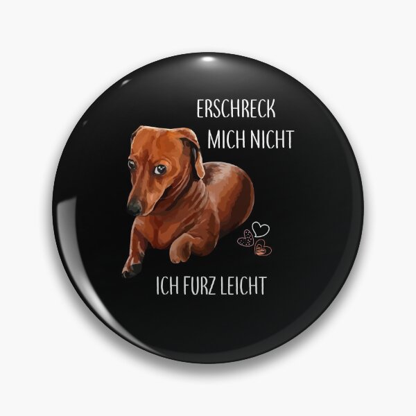 Item preview, Dachshund Erschreck Mich Nicht Ich Furz Leicht T-Shirt designed and sold by MarlenHan.