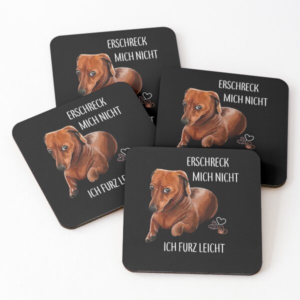 Item preview, Dachshund Erschreck Mich Nicht Ich Furz Leicht T-Shirt designed and sold by MarlenHan.