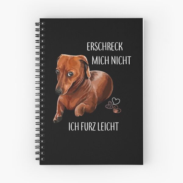 Item preview, Dachshund Erschreck Mich Nicht Ich Furz Leicht T-Shirt designed and sold by MarlenHan.