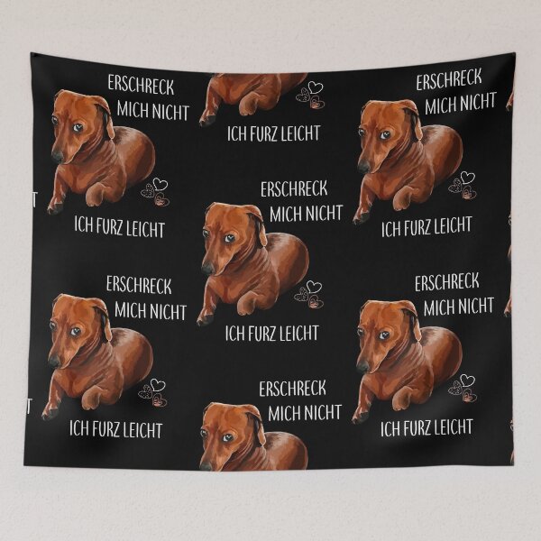 Item preview, Dachshund Erschreck Mich Nicht Ich Furz Leicht T-Shirt designed and sold by MarlenHan.