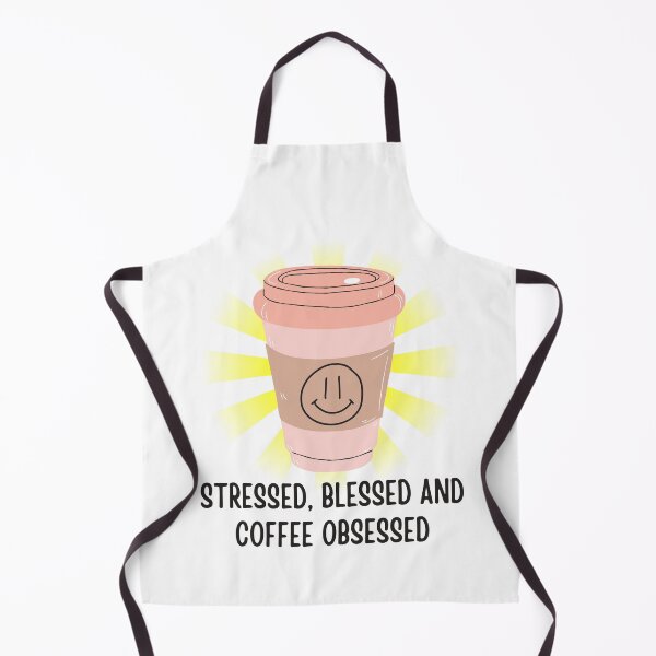 Item preview, Stressed Blessed and Coffee Obsessed designed and sold by BookOfE.
