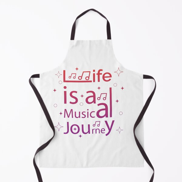 Item preview, Life is a musical journey motivational text art designed and sold by feel-free-store.