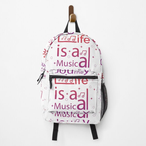 Item preview, Life is a musical journey motivational text art designed and sold by feel-free-store.