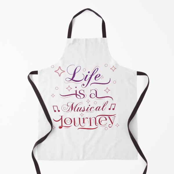 Item preview, Life is a musical journey motivational text art designed and sold by feel-free-store.
