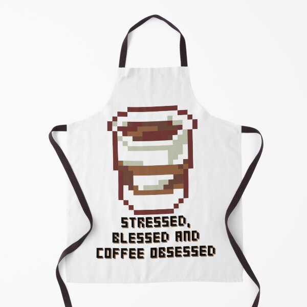 Item preview, Stressed Blessed and Coffee Obsessed designed and sold by BookOfE.