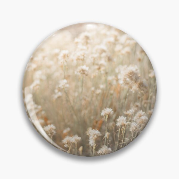 Item preview, Sunny Summer white field of flowers Aesthetic Wallpaper designed and sold by Levated.