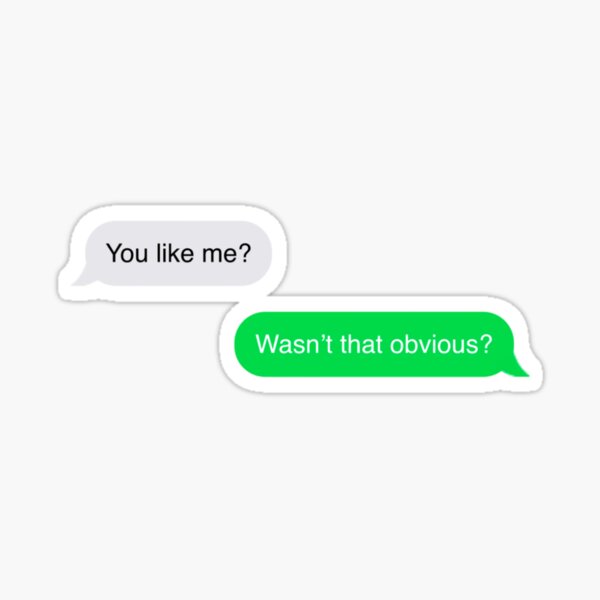 Heartstopper - Nick and Charlie Quote Sticker