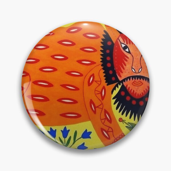 Item preview, Maria Prymachenko Pan Kotsky plays with a hoopoe designed and sold by CafeRacer044.