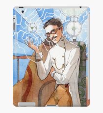 Nikola Tesla - The Magician iPad Case/Skin