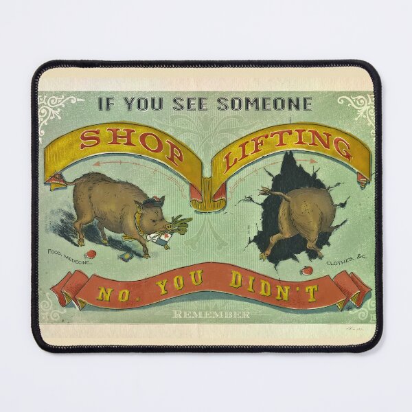 Item preview, If you see someone shoplifting… Solidarity, not denunciation designed and sold by Loki Propagandart.