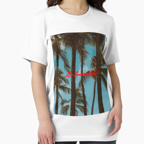 It's Summertime! Palms and Sea Essential T-Shirt