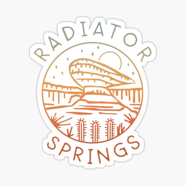 Item preview, Radiator Springs designed and sold by Two Little Sparks.