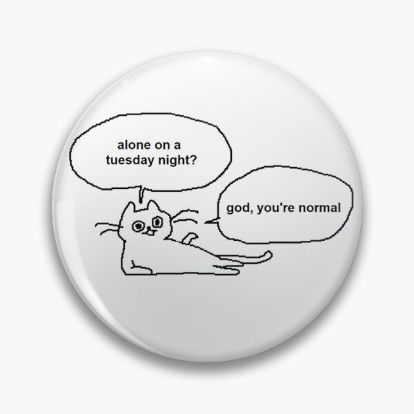 Item preview, alone on a tuesday? designed and sold by catcrumb.