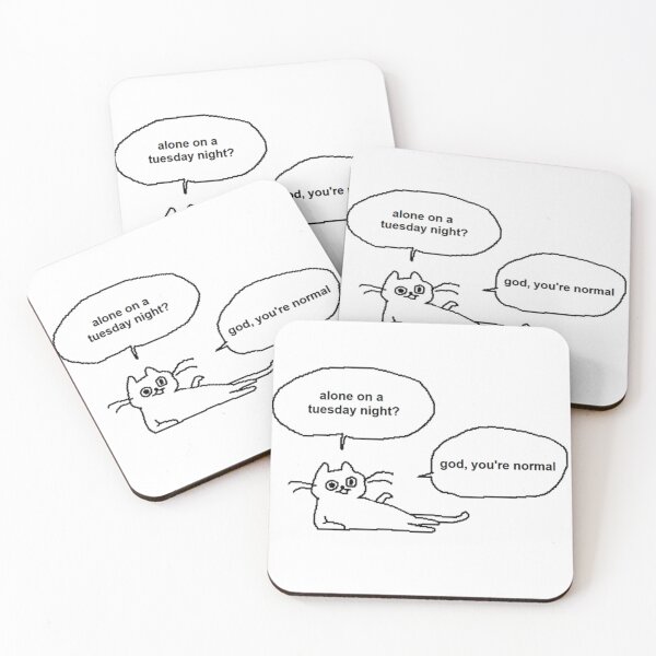 Item preview, alone on a tuesday? designed and sold by catcrumb.