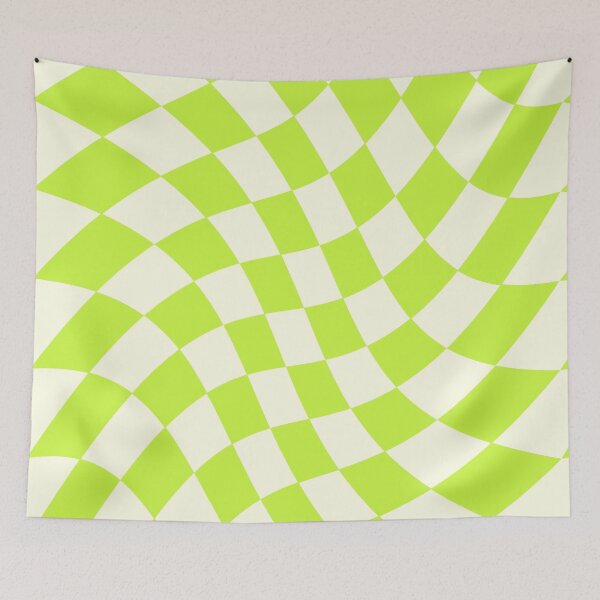 Item preview, Twisted Check Diamond Acid Green | Checkerboard Twist Print | Preppy Aesthetic Acid Acid Green Color | Pet Collars Summer Style  designed and sold by PEARROT.