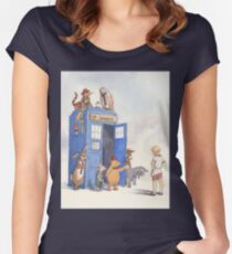Doctor Pooh Women's Fitted Scoop T-Shirt