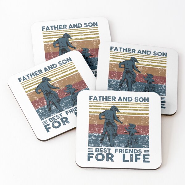 Item preview, Father And Son Best Friends For Life Motocross Fathers Day Gift  designed and sold by TravisWitty.