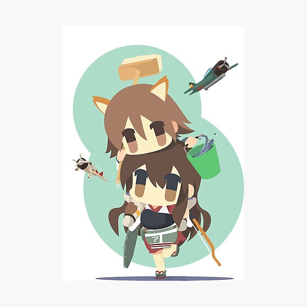 Item preview, Akatsuki & Kaga Class (anime girls) designed and sold by Clienter-Team.