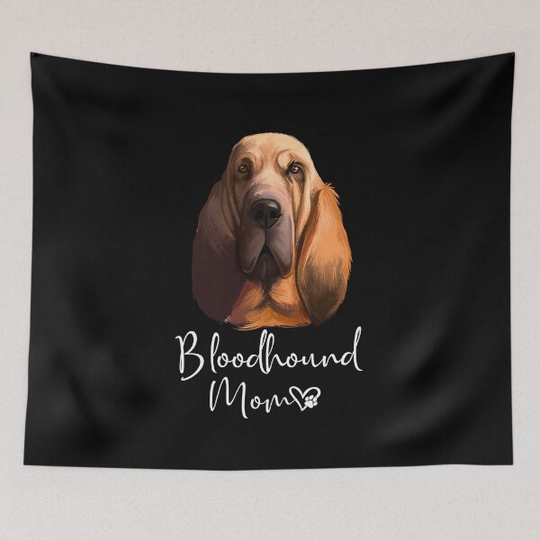 Artikelvorschau, BLOODHOUND Mutter Hund Mutter Muttertagsgeschenk entworfen und verkauft von theshirtinator.