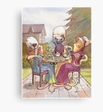 Low Tide High Tea Canvas Print