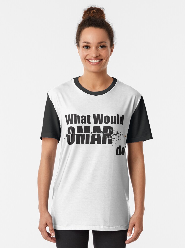 omar the wire t shirt