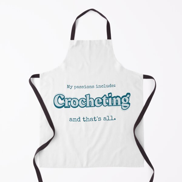 Item preview, Crocheting is my passion designed and sold by cooldesignsalot.