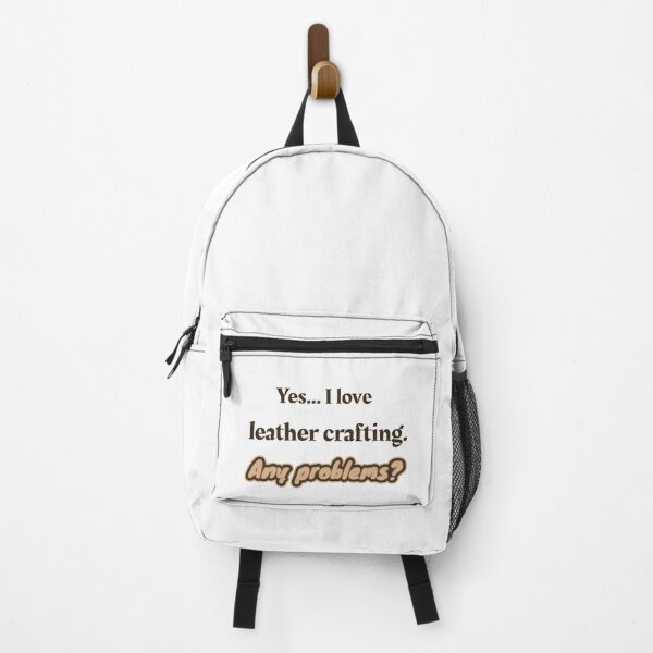 Item preview, I love Leather Crafting designed and sold by cooldesignsalot.