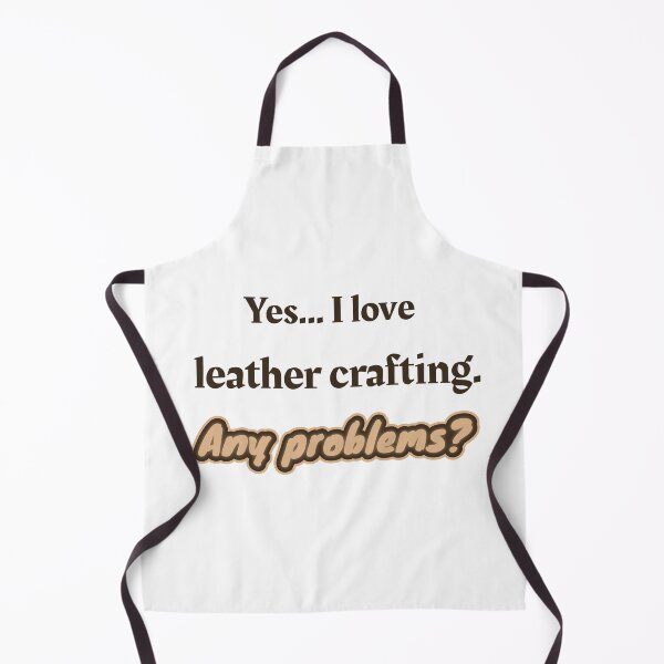 Item preview, I love Leather Crafting designed and sold by cooldesignsalot.